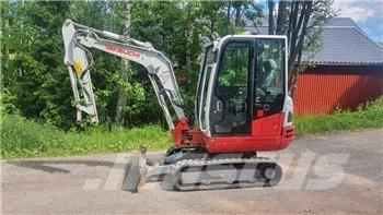 Takeuchi TB230 Mini rýpadlá < 7t