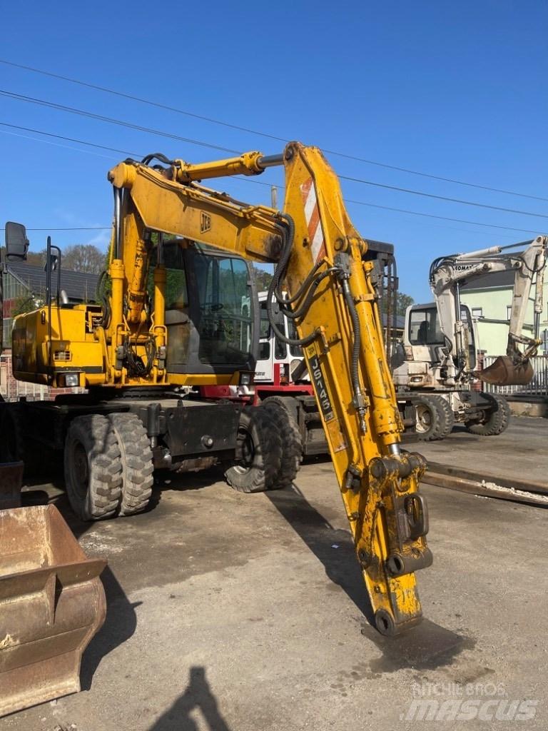 JCB JS 145 W Kolesové rýpadlá