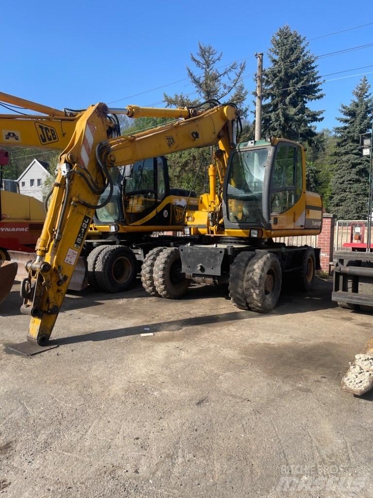 JCB JS 145 W Kolesové rýpadlá