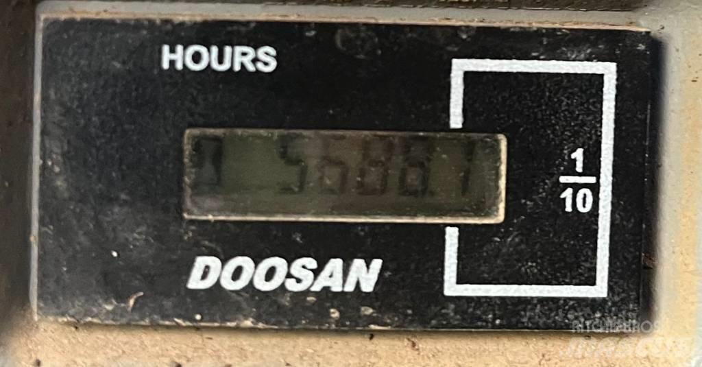 Doosan DX 235 Pásové rýpadlá