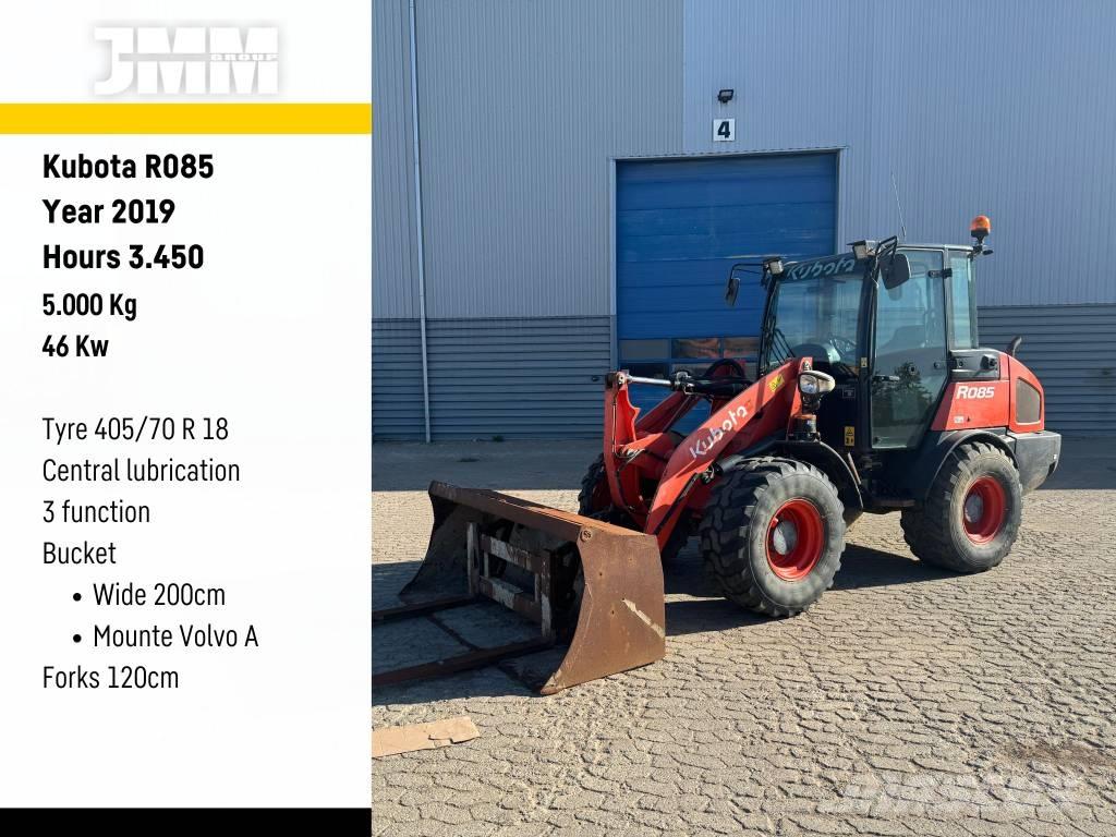 Kubota R085 Kolesové nakladače
