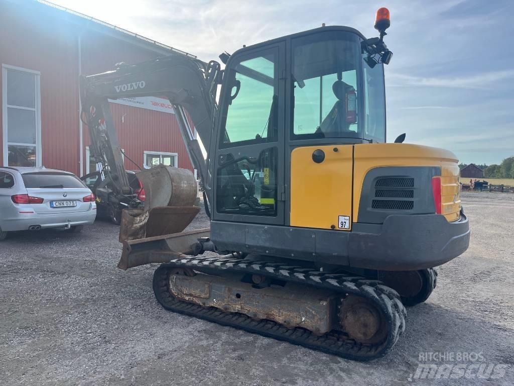 Volvo EC 55 C Mini rýpadlá < 7t