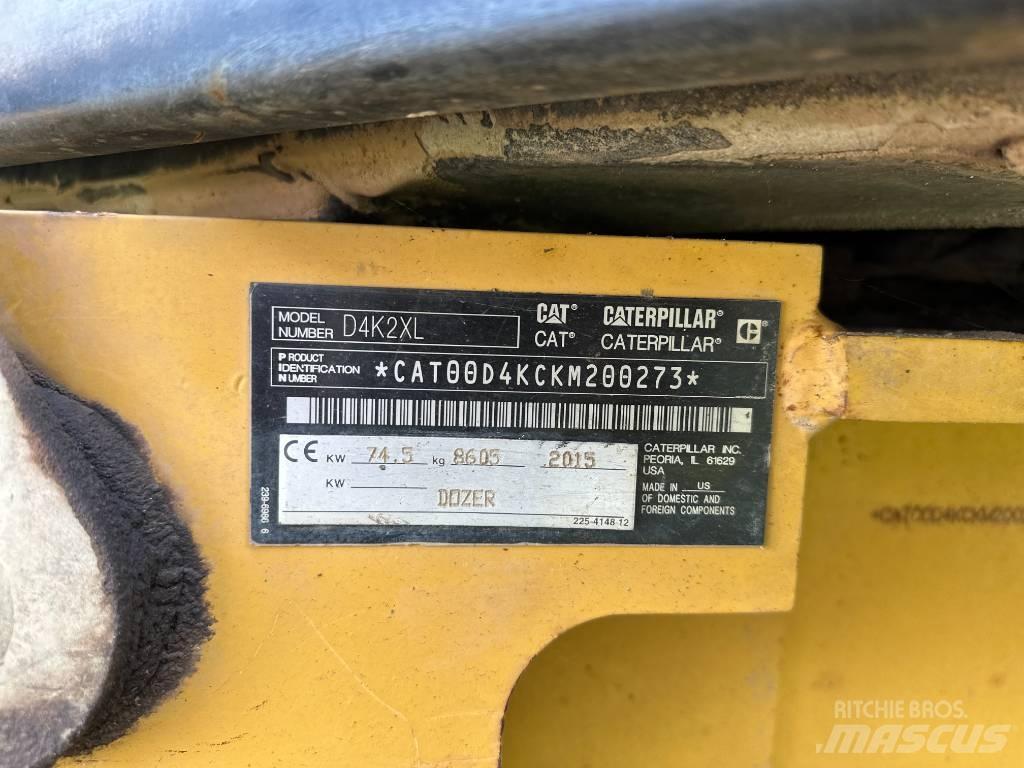 CAT D 4 K 2 XL Pásové dozéry