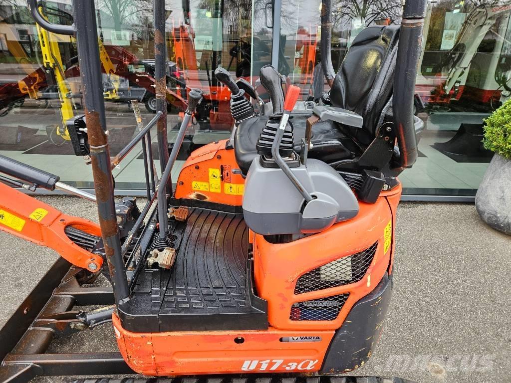 Kubota U 17-3 Mini rýpadlá < 7t