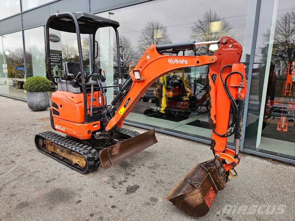 Kubota U 17-3 Mini rýpadlá < 7t