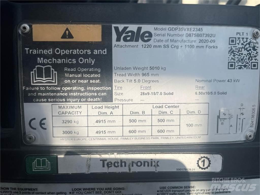Yale GDP35VX Dieselové vozíky