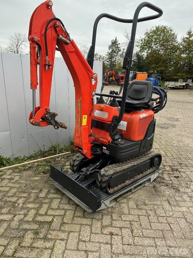Kubota U 10-3 Mini rýpadlá < 7t