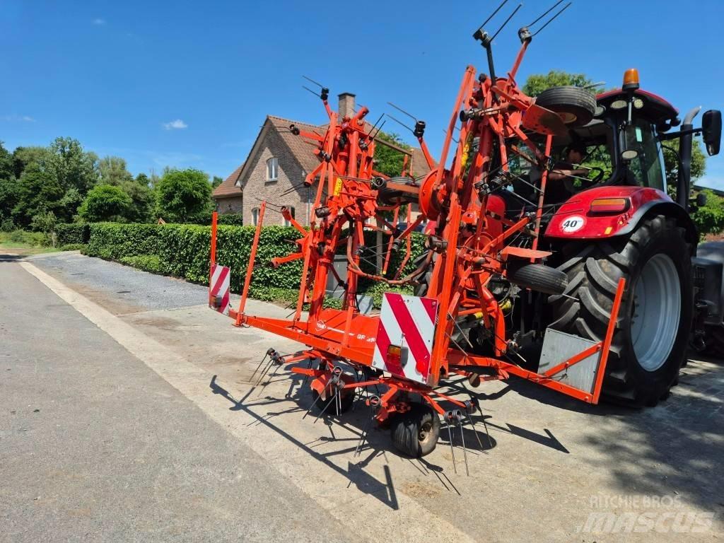 Kuhn GF 8501 MHO Obracače a zhrabovače sena