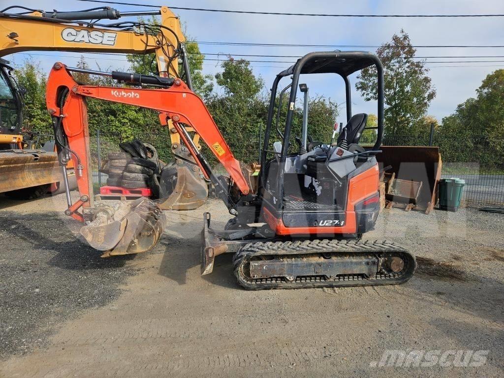 Kubota U 27-4 Mini rýpadlá < 7t
