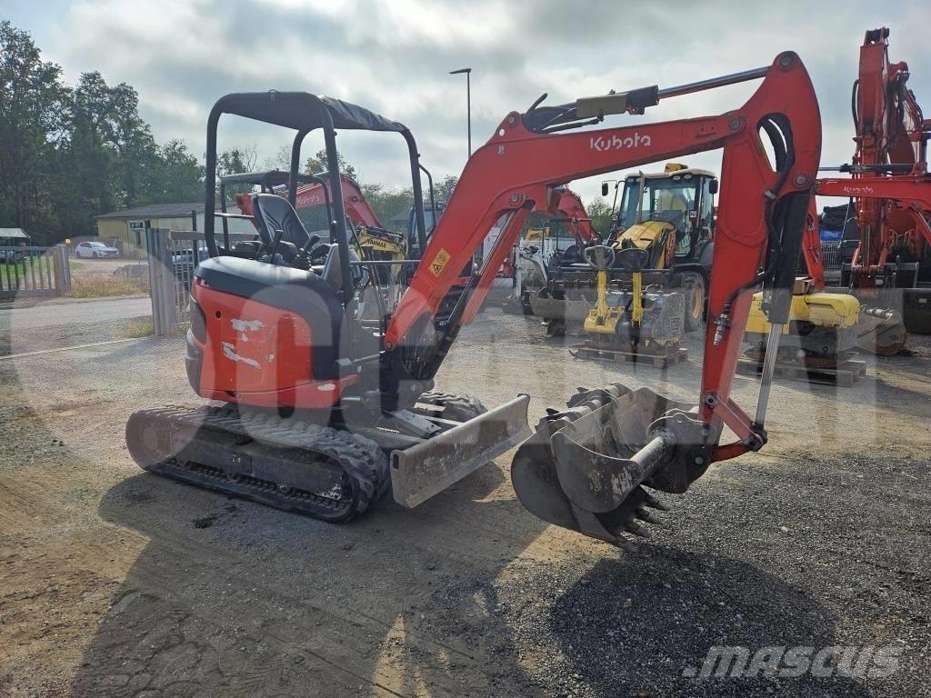 Kubota U 27-4 Mini rýpadlá < 7t