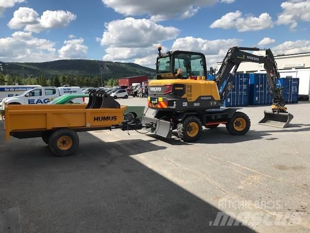 Volvo EW60E (UTHYRES) Kolesové rýpadlá