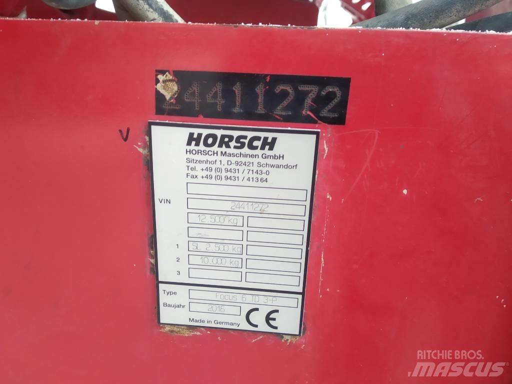 Horsch Focus 6 TD Mechanické sejačky