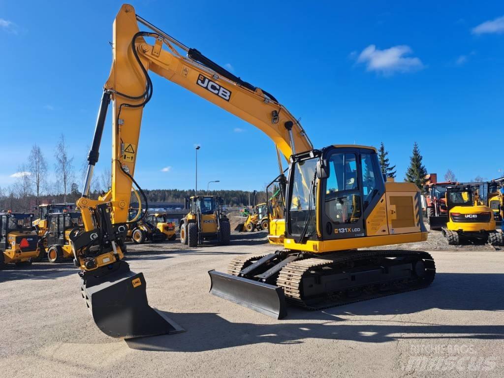 JCB 131 X Pásové rýpadlá