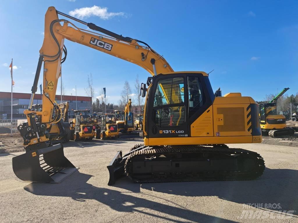 JCB 131 X Pásové rýpadlá