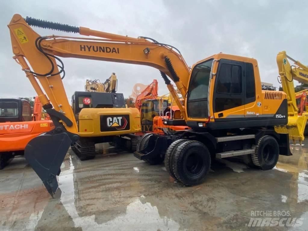 Hyundai 150W-9 Kolesové rýpadlá