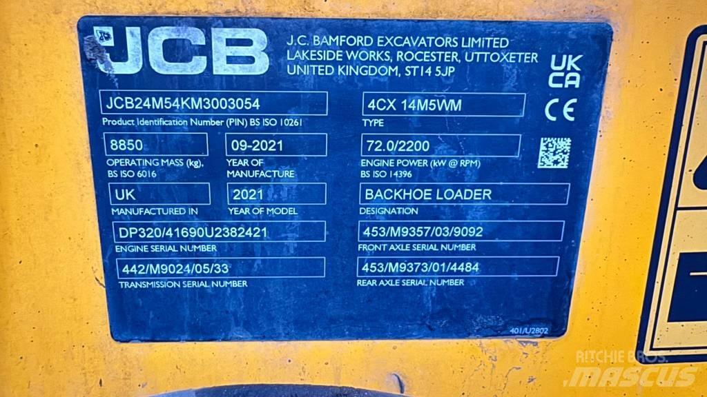 JCB 4 CX Rýpadlo-nakladače