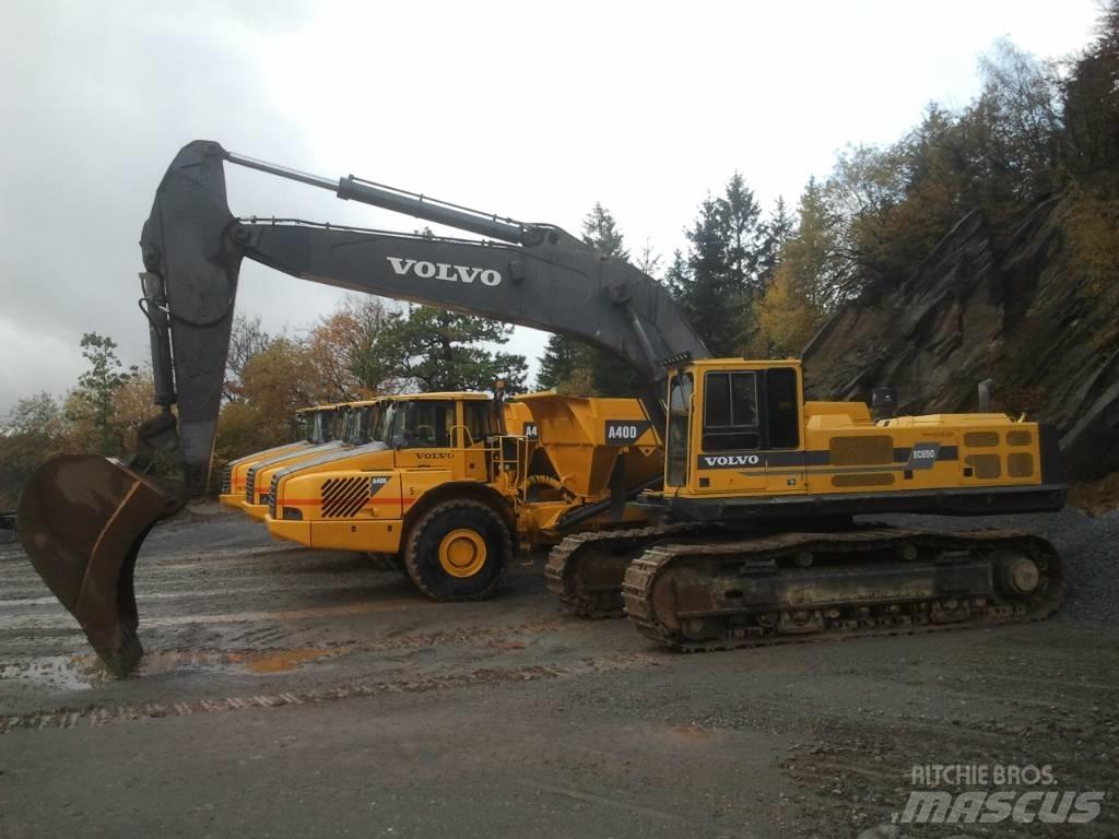 Volvo EC 650 Pásové rýpadlá
