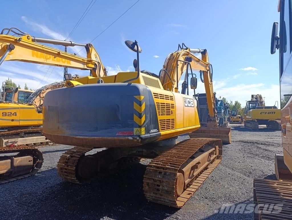 JCB JS 260 Pásové rýpadlá