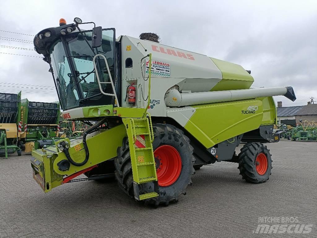 CLAAS Tucano 450 Kombinované zberacie stroje