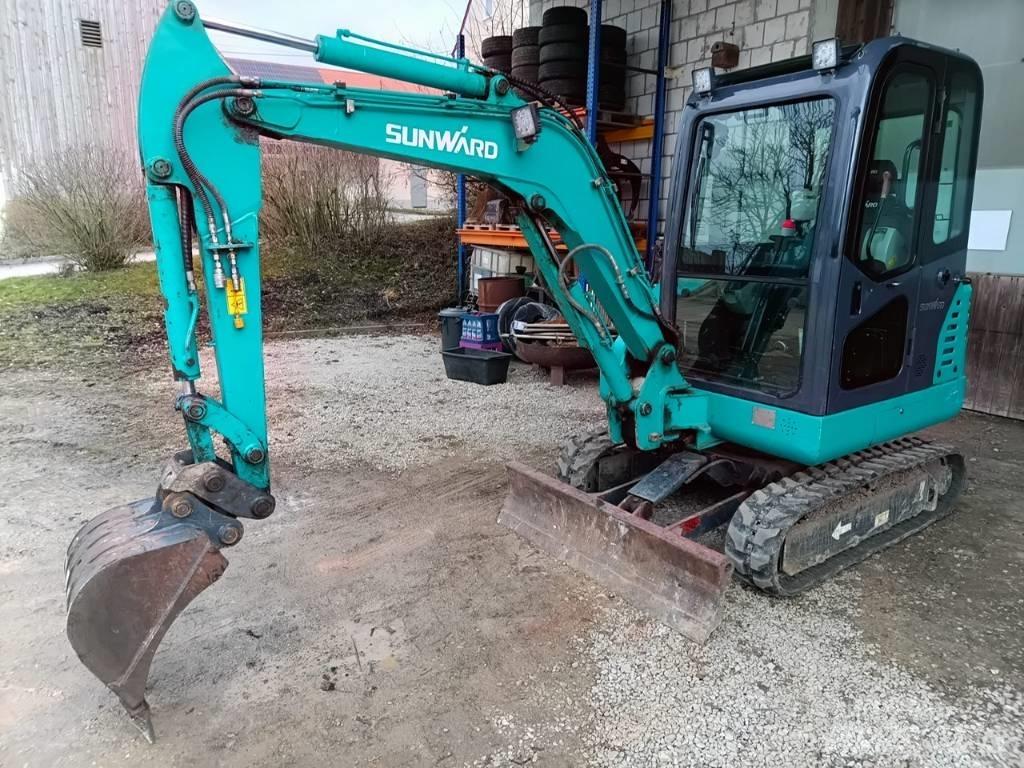 Sunward SWE 25 B Mini rýpadlá < 7t