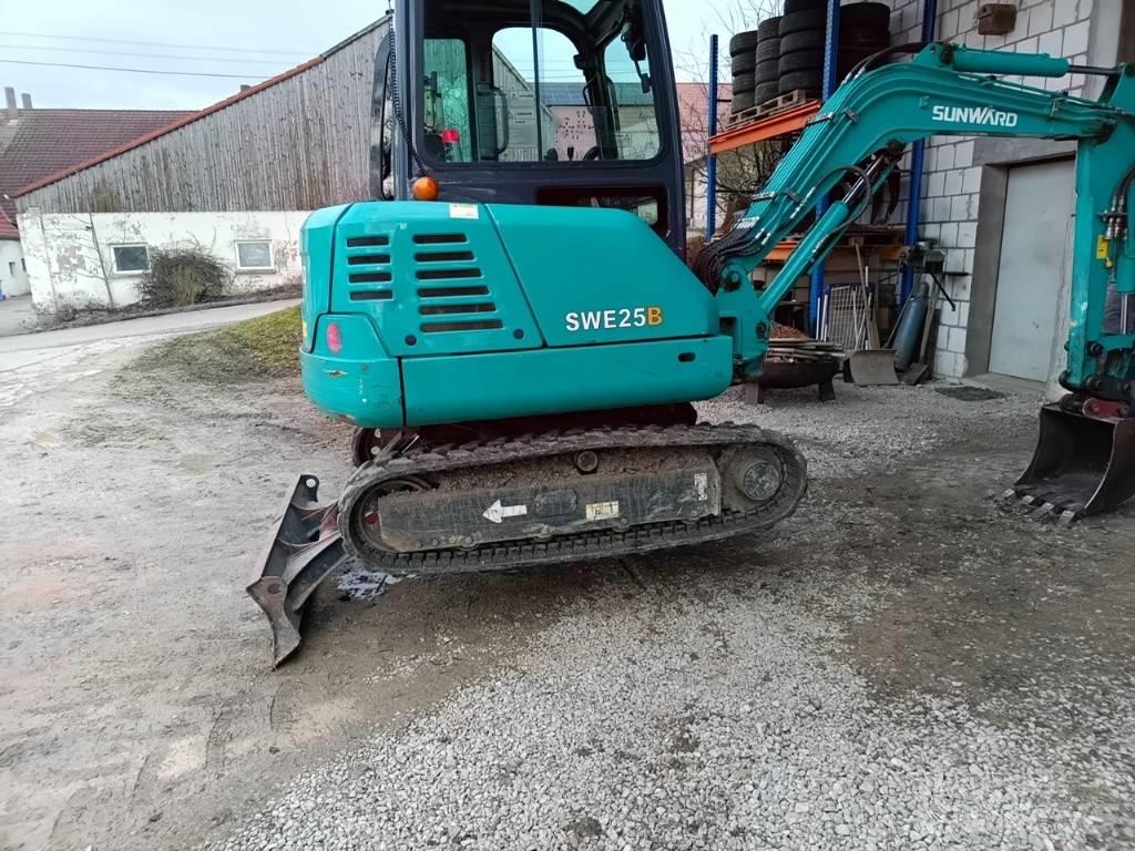 Sunward SWE 25 B Mini rýpadlá < 7t