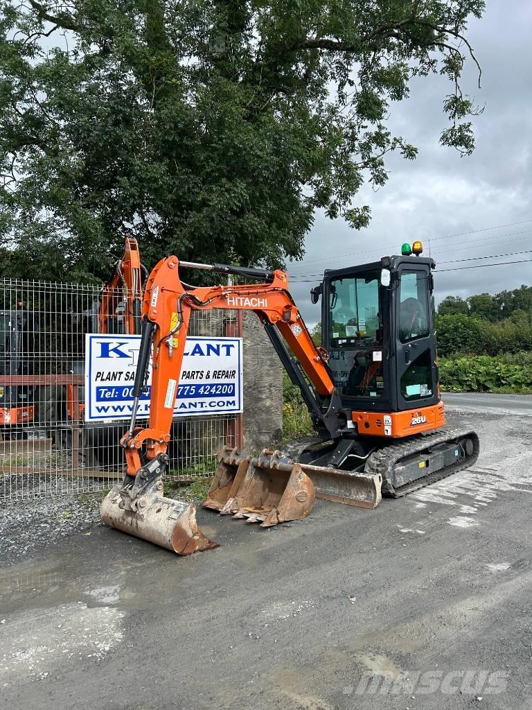 Hitachi ZX 26 U-6 Mini rýpadlá < 7t