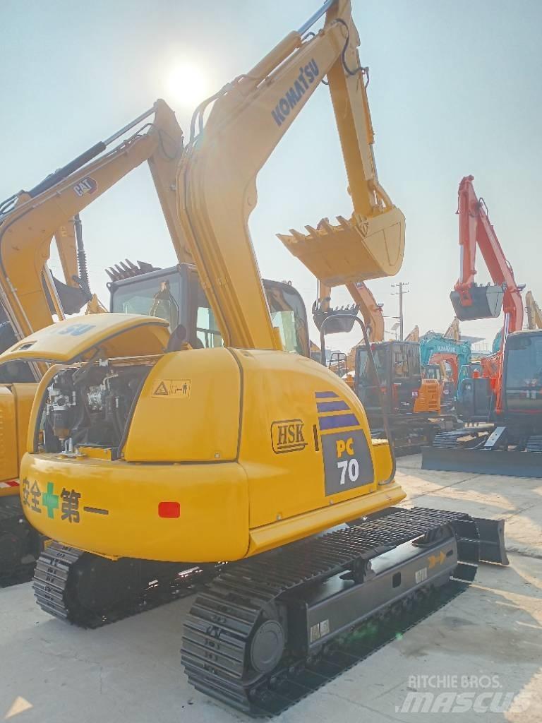 Komatsu PC 70 Mini rýpadlá < 7t