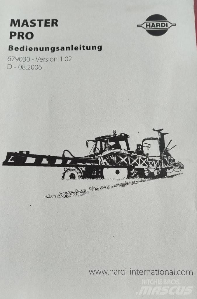 Hardi Master 1200 Nesené postrekovače