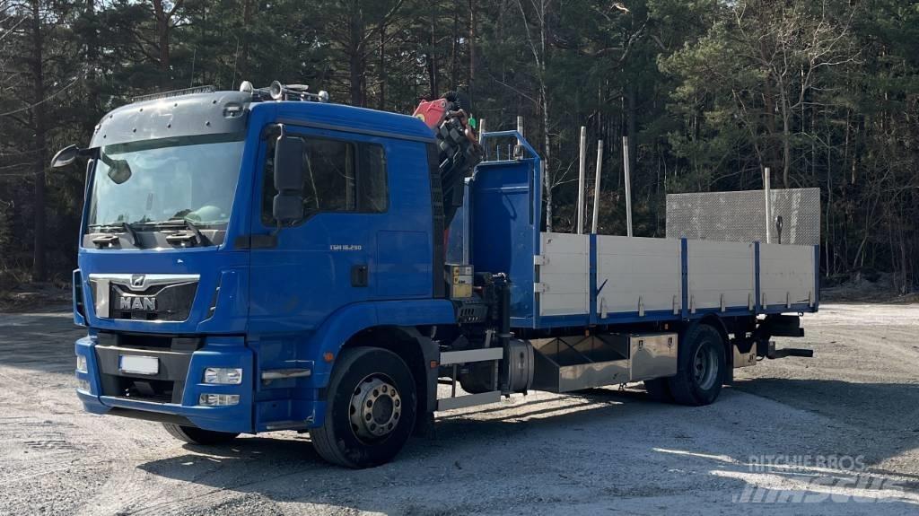 MAN TGM 18.290 Autožeriavy, hydraulické ruky