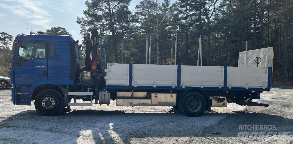 MAN TGM 18.290 Autožeriavy, hydraulické ruky