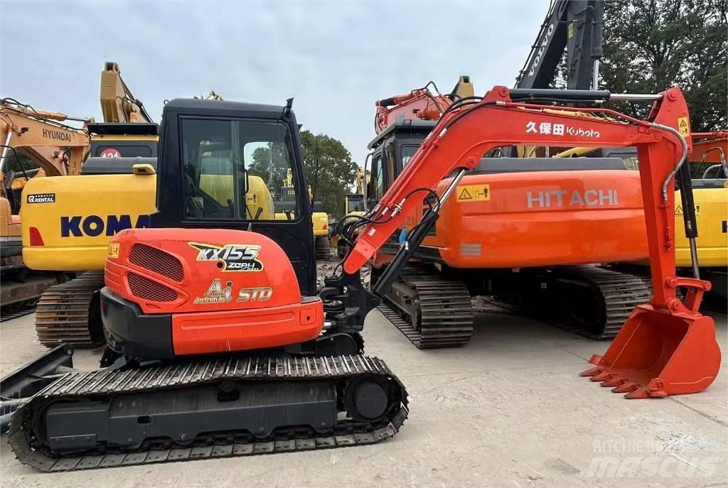Kubota KX 155 Pásové rýpadlá