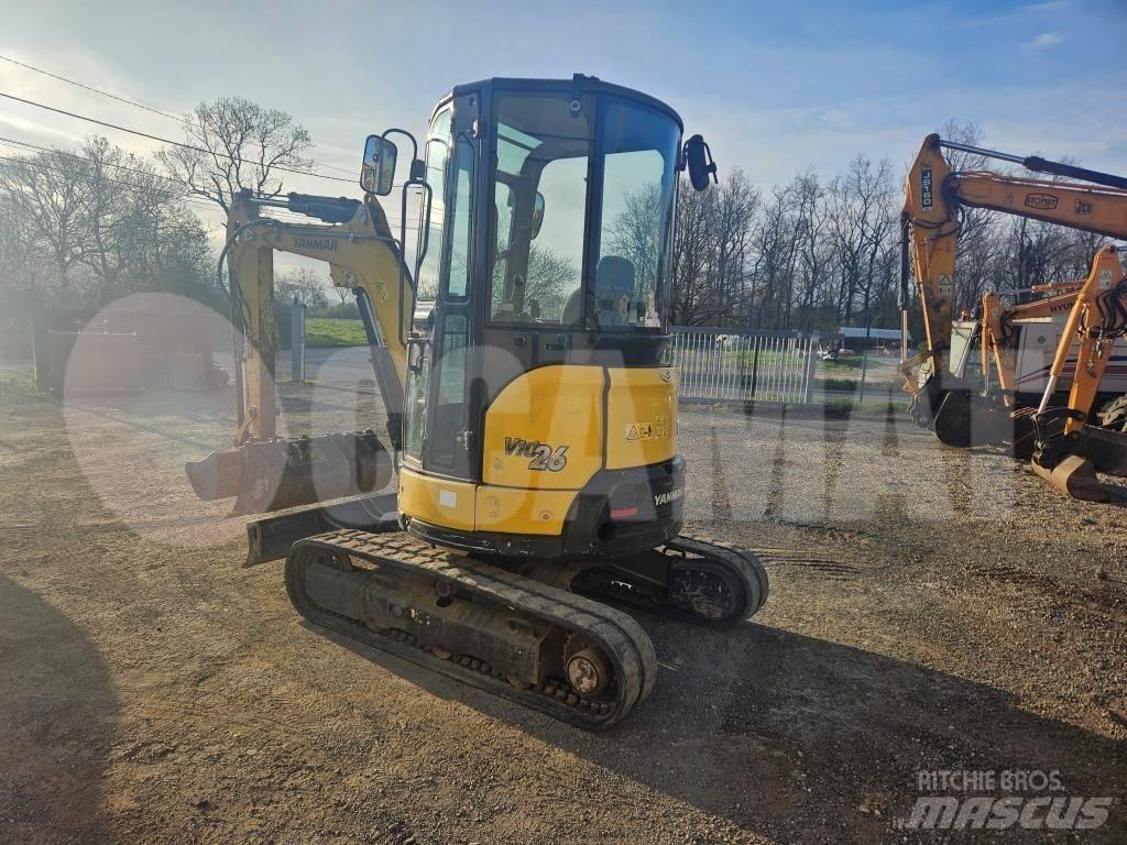 Yanmar Vio 26 Mini rýpadlá < 7t