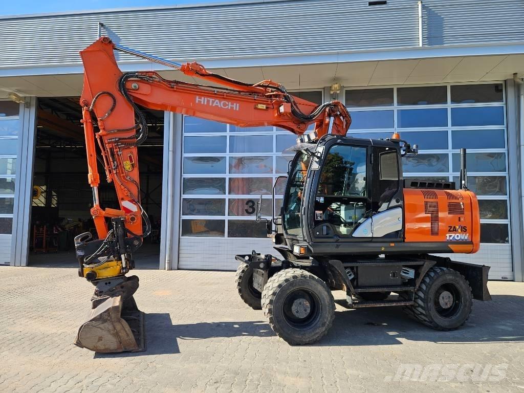 Hitachi ZX170W-6 Kolesové rýpadlá