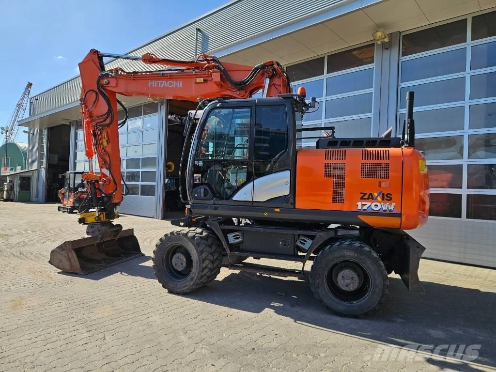 Hitachi ZX170W-6 Kolesové rýpadlá