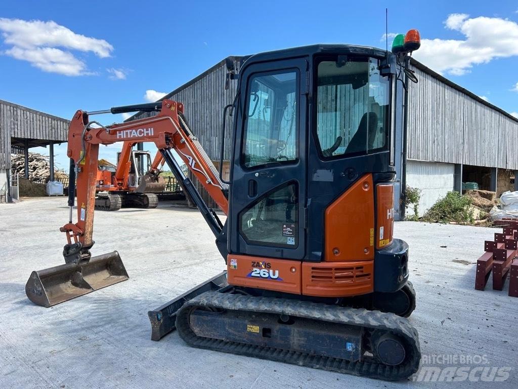 Hitachi ZX 26 U-6 Mini rýpadlá < 7t