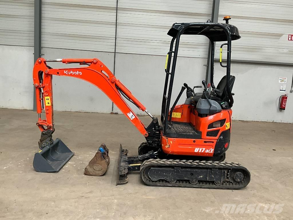 Kubota U 17-3 A Mini rýpadlá < 7t