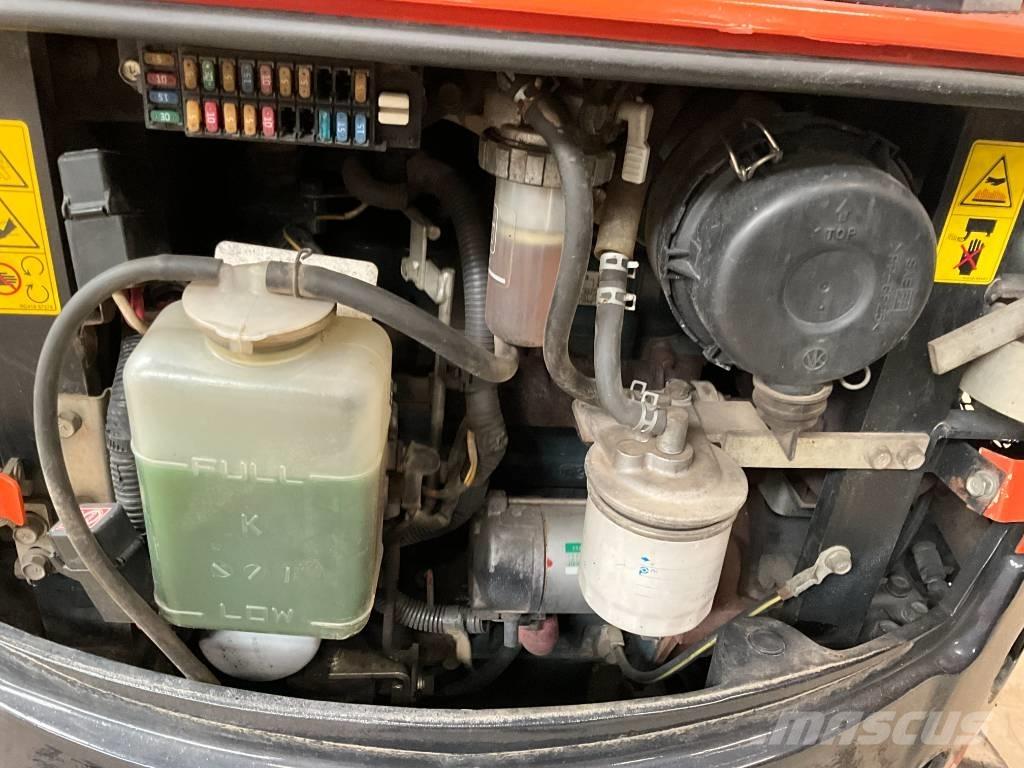Kubota U 17-3 A Mini rýpadlá < 7t