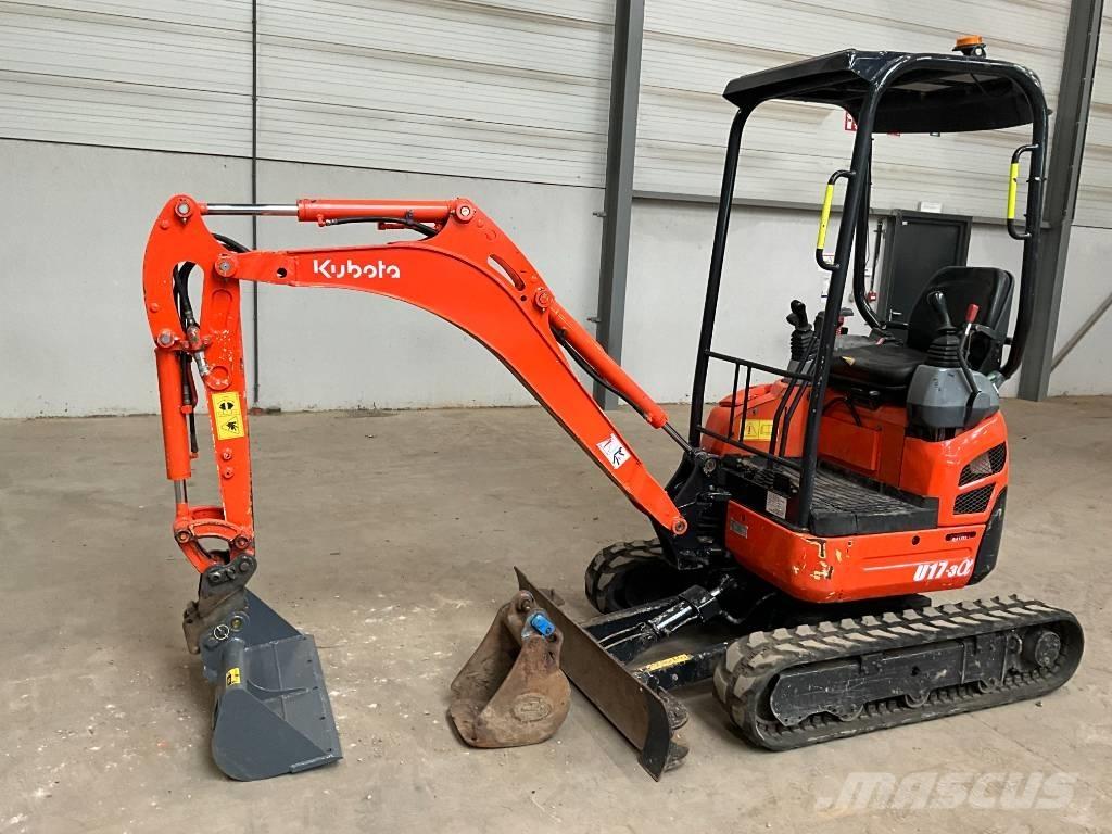 Kubota U 17-3 A Mini rýpadlá < 7t