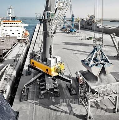 Liebherr LHM 550 Prístavné žeriavy