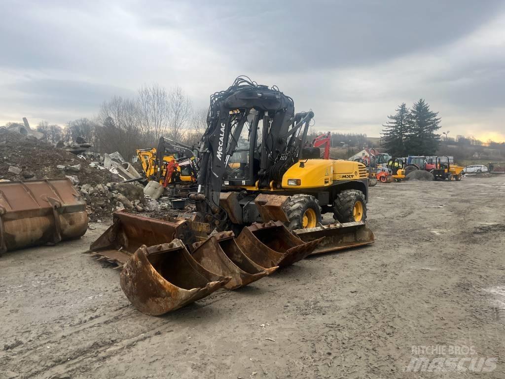 Mecalac 12 M XT Kolesové rýpadlá