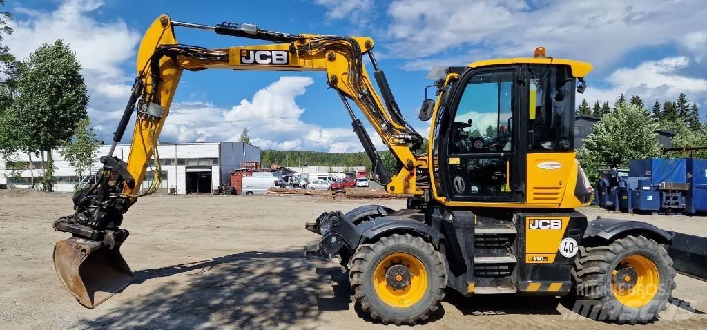 JCB Hydradig 110W Kolesové rýpadlá