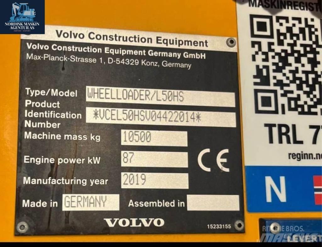 Volvo L 50 HS Kolesové nakladače