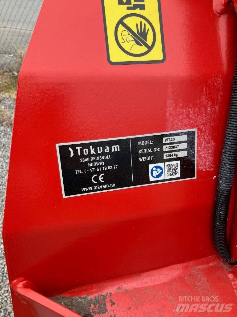 Tokvam VT320 Snežné pluhy, predné snežné radlice