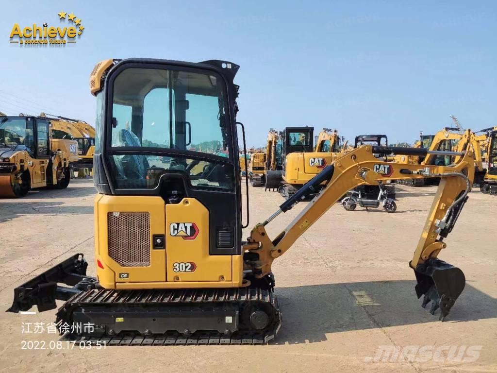 CAT 302CR Pásové rýpadlá
