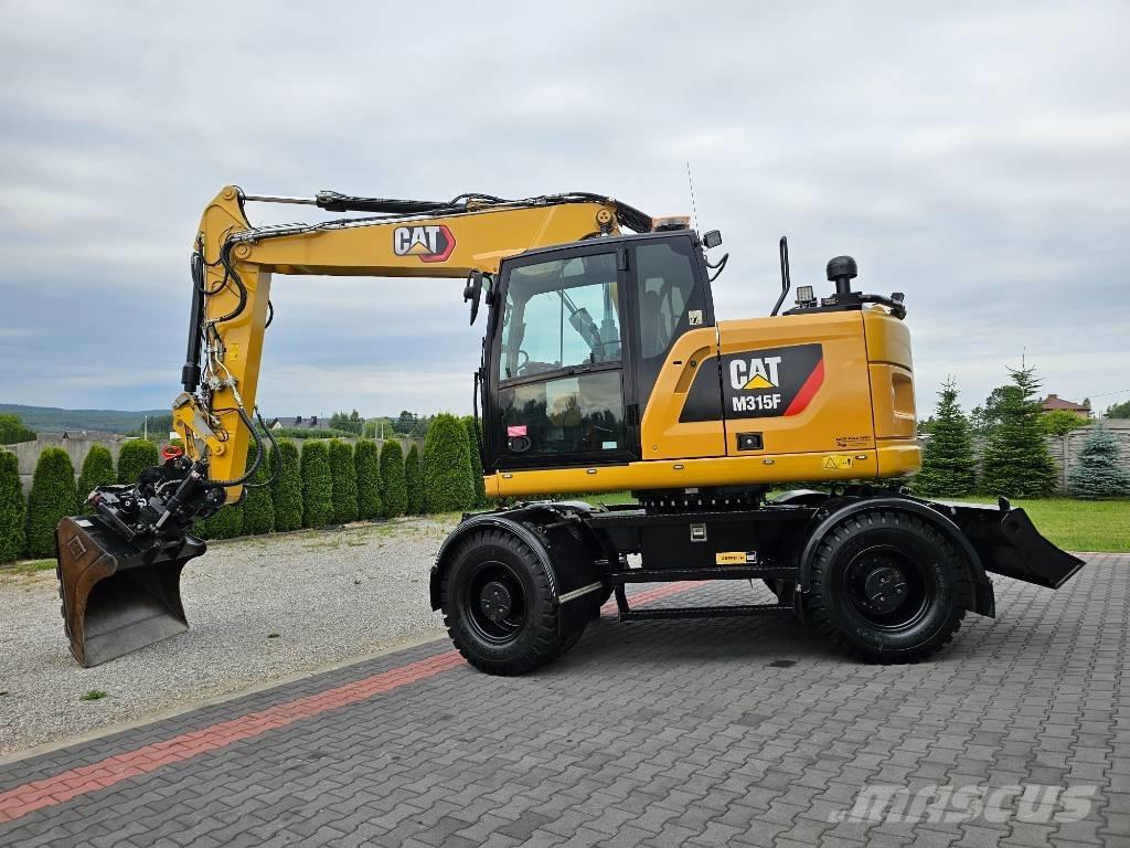 CAT M 315 F Kolesové rýpadlá