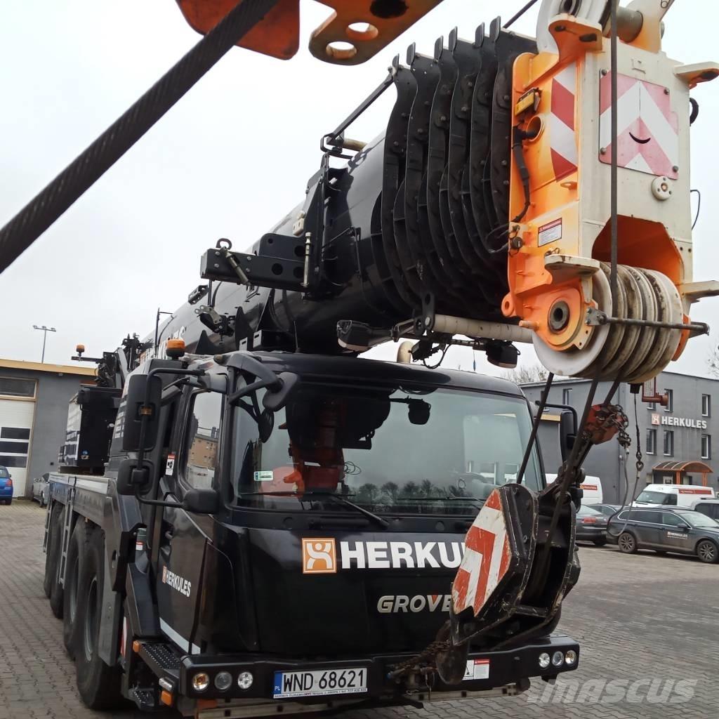 Grove GMK 4100 L Univerzálne terénne žeriavy