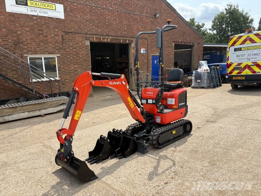 Kubota K 008-5 Mini rýpadlá < 7t