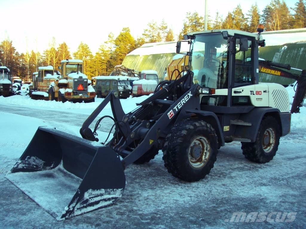 Terex TL 80 36 Km/h Kolesové nakladače