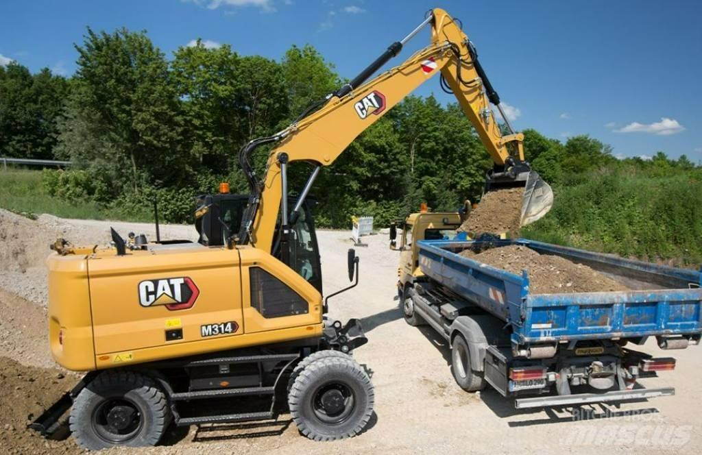 CAT M 314 UTHYRES Kolesové rýpadlá