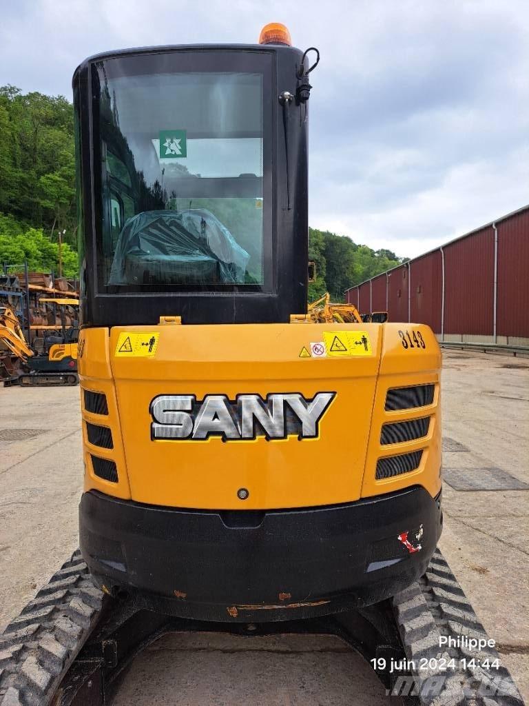 Sany SY 35 U Mini rýpadlá < 7t